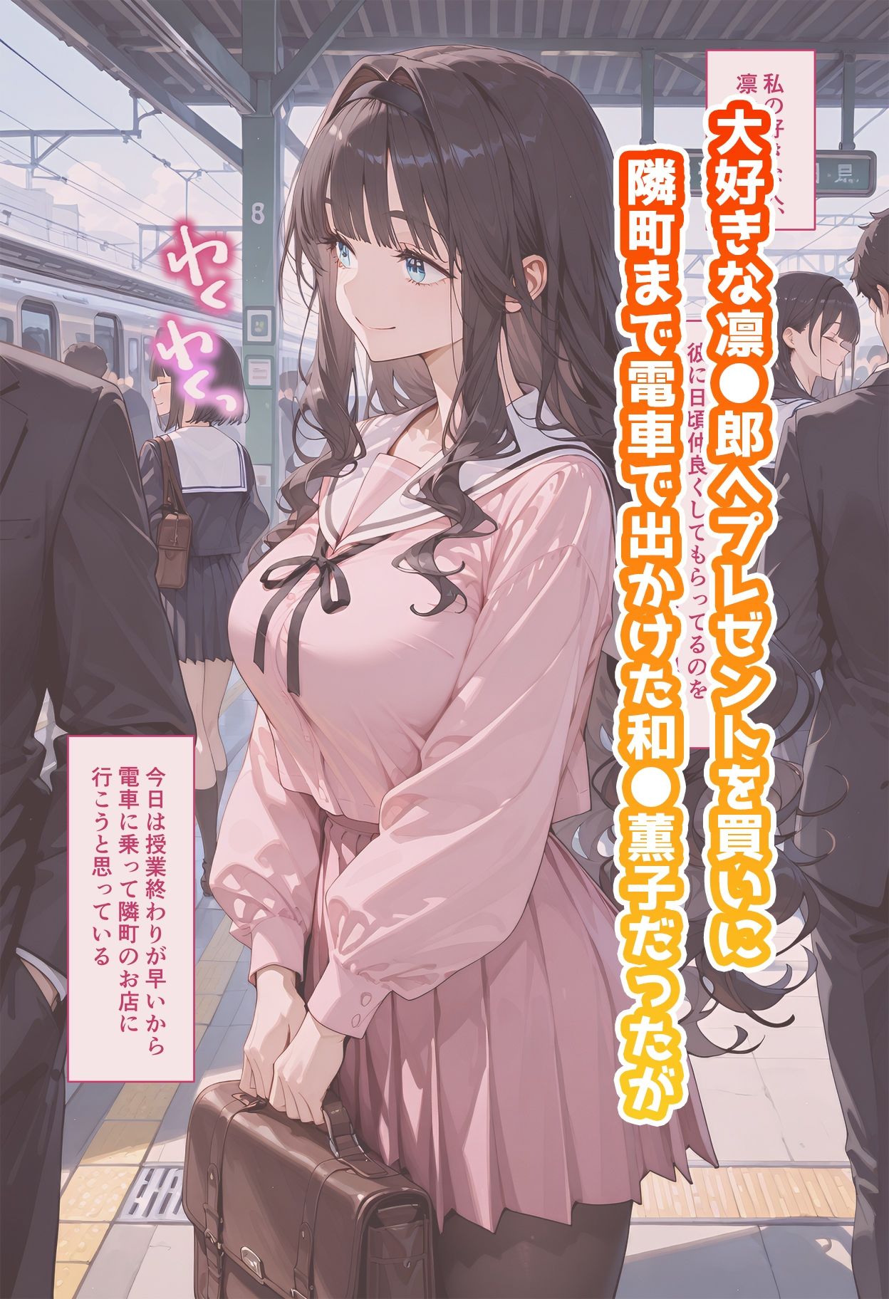 【動画付き】和◯薫子のいちばん長い日〜痴●にイカされまくり処女を奪われる純情少女〜 画像1