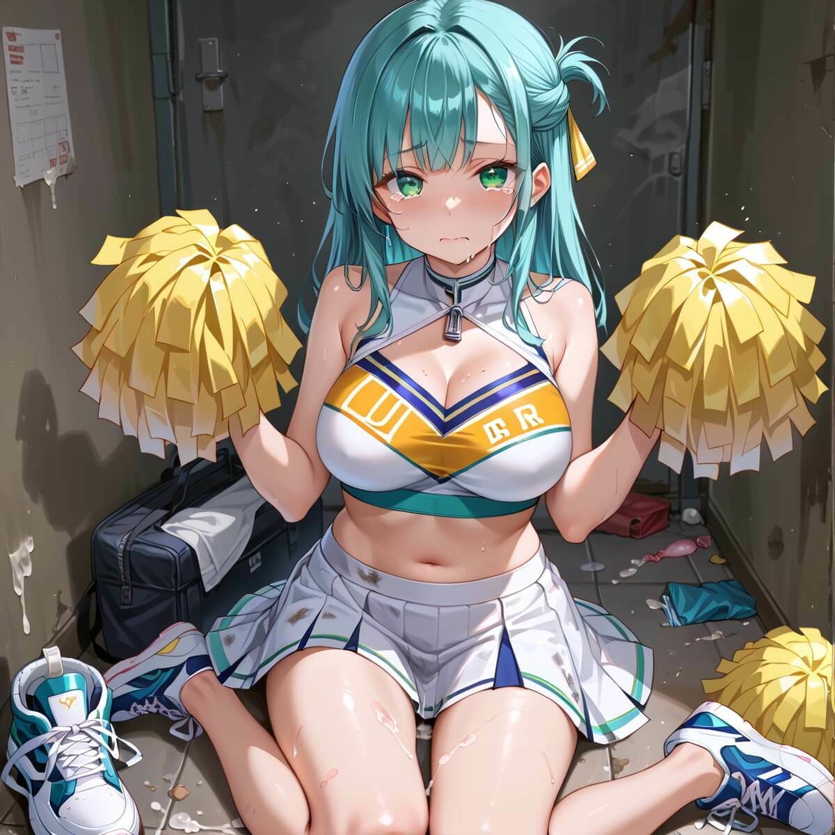 サンプル画像5:やる気を強●補充！！チア部の献身〜お願い私で勝って！〜6【厳選CG150枚収録】(天堂工房) [d_664749]