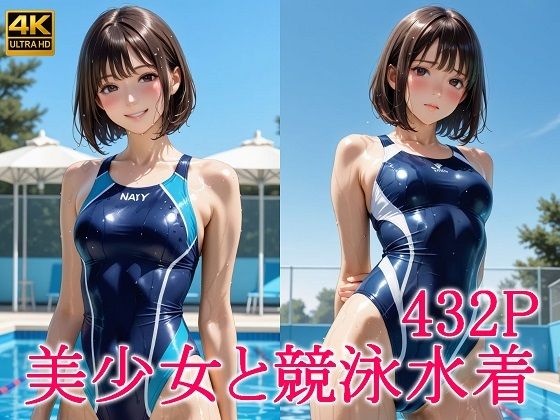 美少女と競泳水着