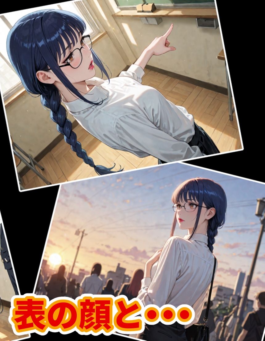 サンプル画像3:表と裏vol.2-教員B-(キンタマーニ卿) [d_664834]