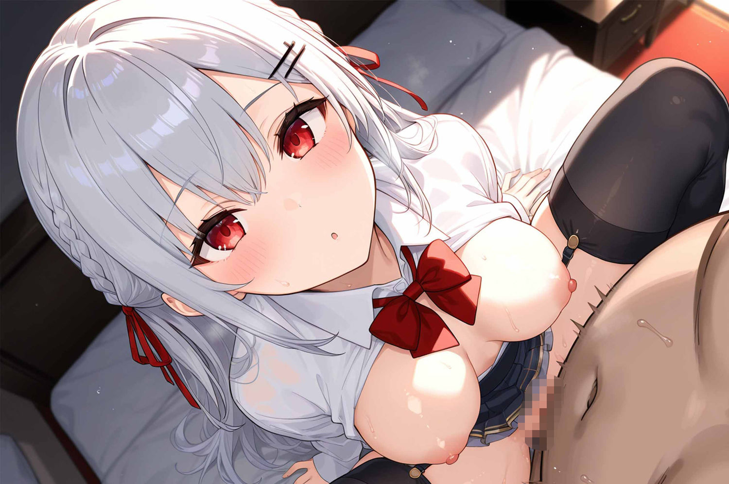 サンプル画像4:アイドルな葉加瀬冬雪ちゃんと着衣エッチ(すもぽん2) [d_664845]