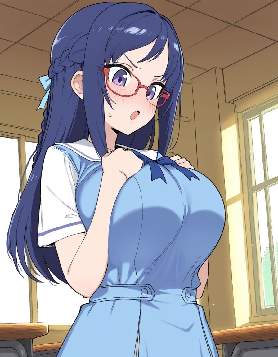 サンプル画像1:【エッチな店で働くプ〇キュア】ムチムチJ〇とイチャラブ(雷門AIショップ) [d_664903]