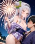シ〇ンと夏祭りと花火と…