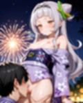 シ〇ンと夏祭りと花火と…