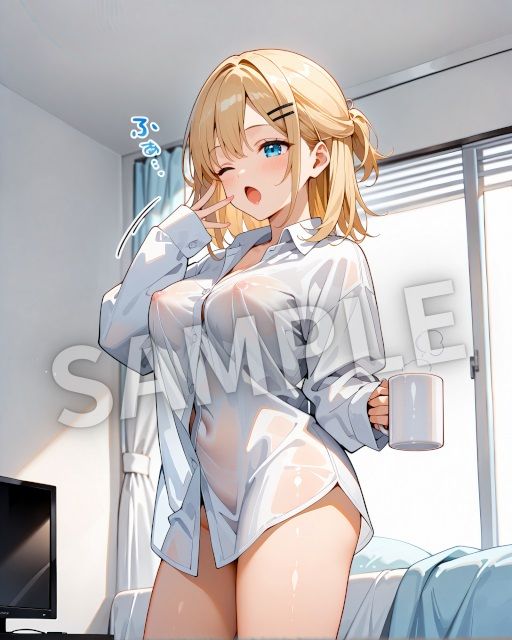 サンプル画像2:ノーブラ図鑑Vol.1(カレン/Karen) [d_665101]