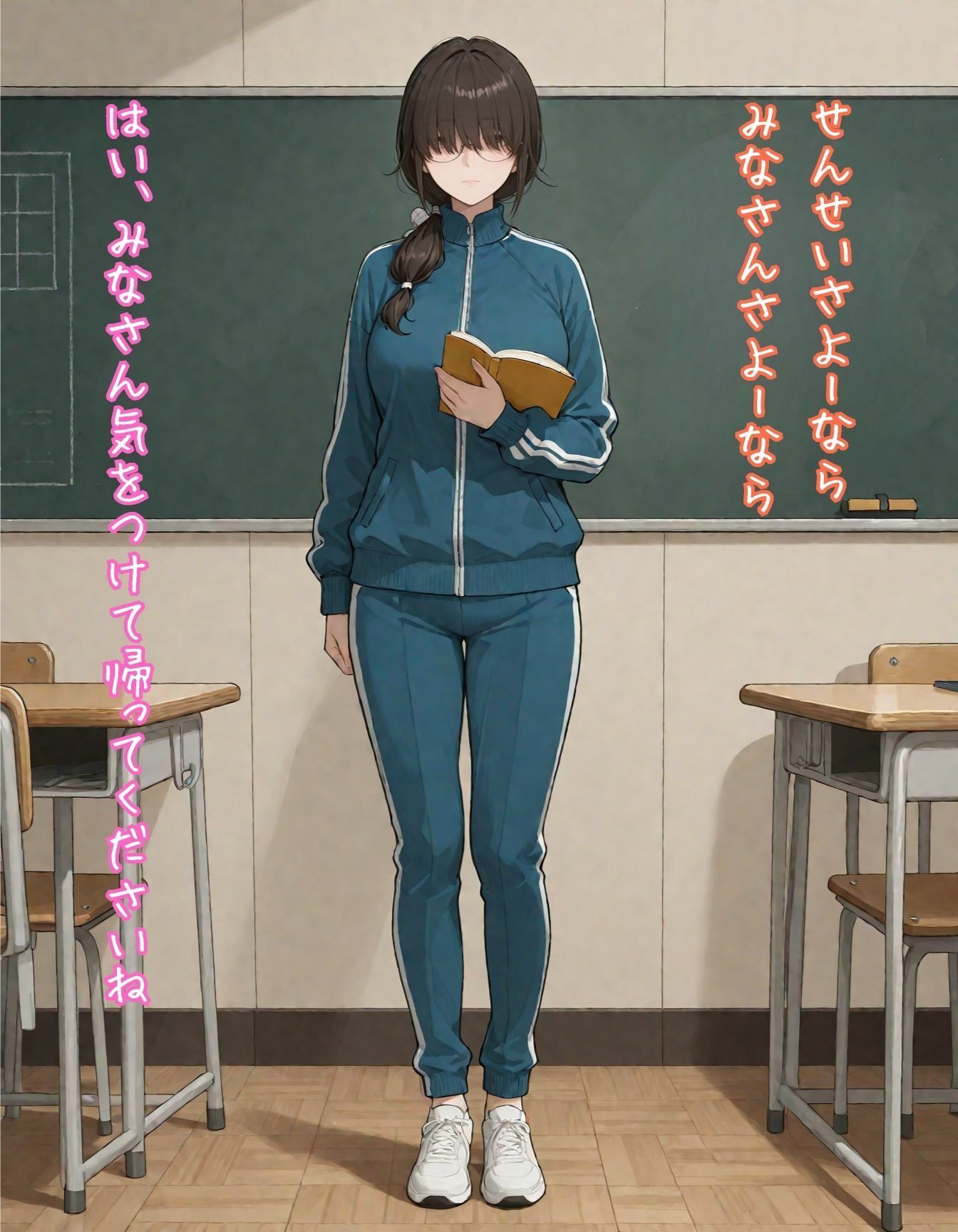 サンプル画像2:担任は地味メガネの陰キャ  放課後は淫乱ド変態隠れ巨乳(えいあい屋) [d_665256]