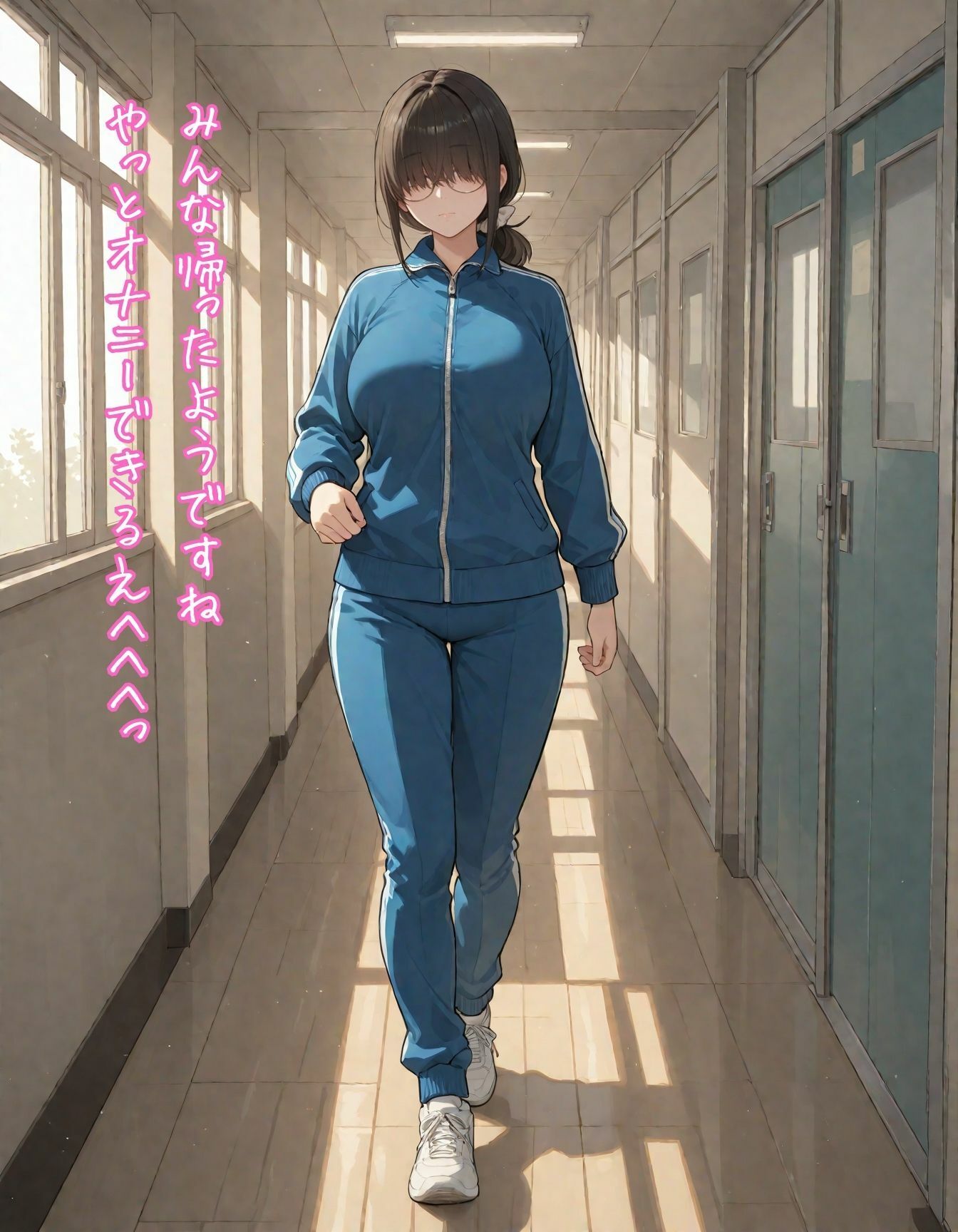 サンプル画像3:担任は地味メガネの陰キャ  放課後は淫乱ド変態隠れ巨乳(えいあい屋) [d_665256]