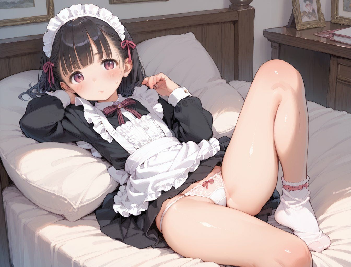 メイドは性処理まで奉仕します サンプル画像 2