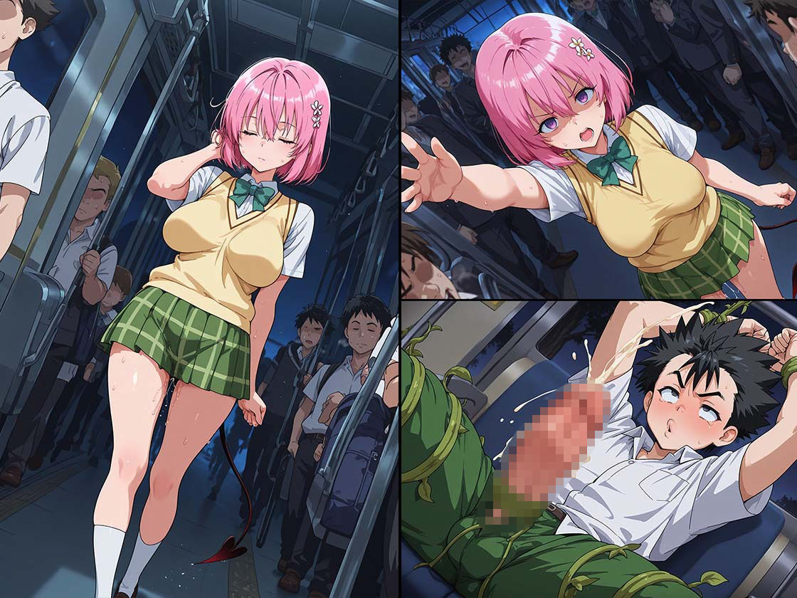 サンプル画像2:主人公猿山(モロデンパ) [d_665314]