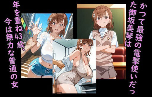 ヒロイン飼育 熟女になり無力化した御〇美琴が囚われ奴●化するCG集 画像1