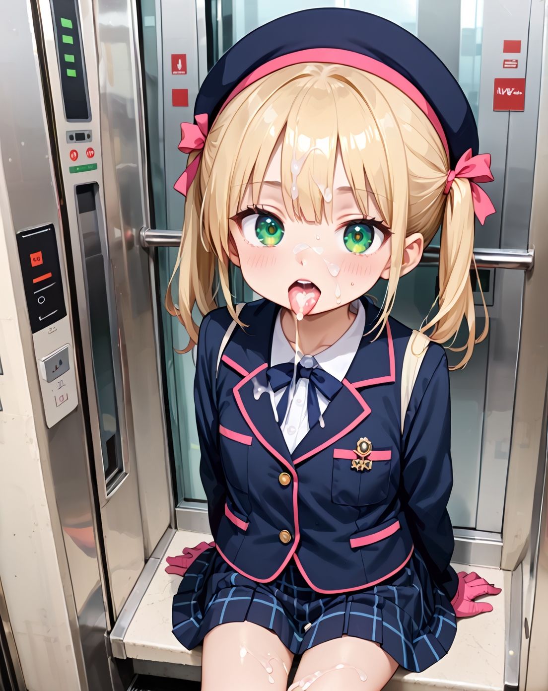 サンプル画像6:出会って5秒で密室ラブ 平成エレベーターガールpart.2(プリズムK) [d_665361]