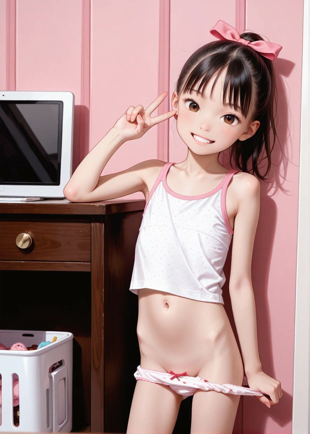 ポニーテールのよく似合う元気で明るい妹と乾く間もないほどのいちゃラブでニッコニコなセックスがしたい。 お尊さん エロ画像3
