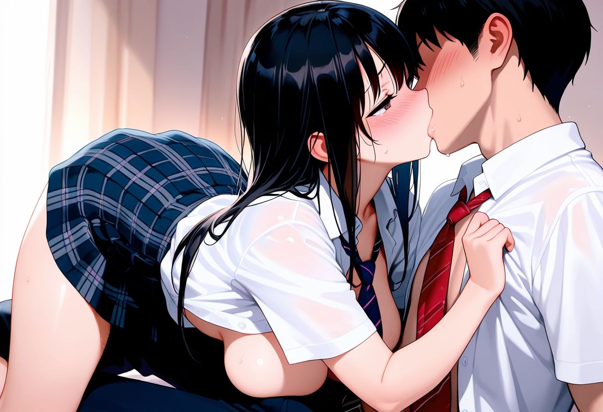 サンプル画像1:処女卒業〜幼馴染に初めての中出し〜(ちゃっきー) [d_665440]