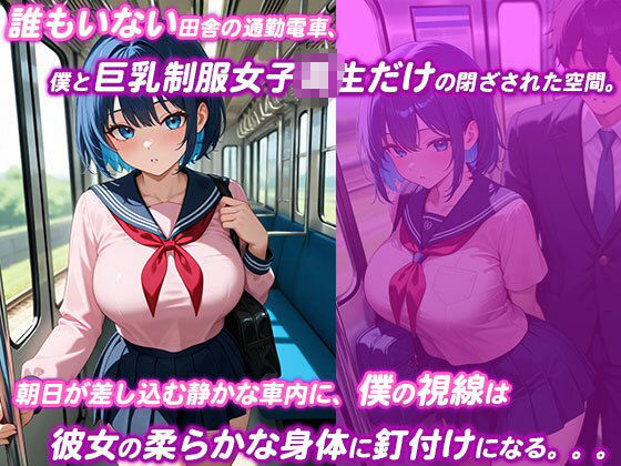 サンプル画像1:痴●電車 制服女子に中出しセックス(チュッパサックス) [d_665460]