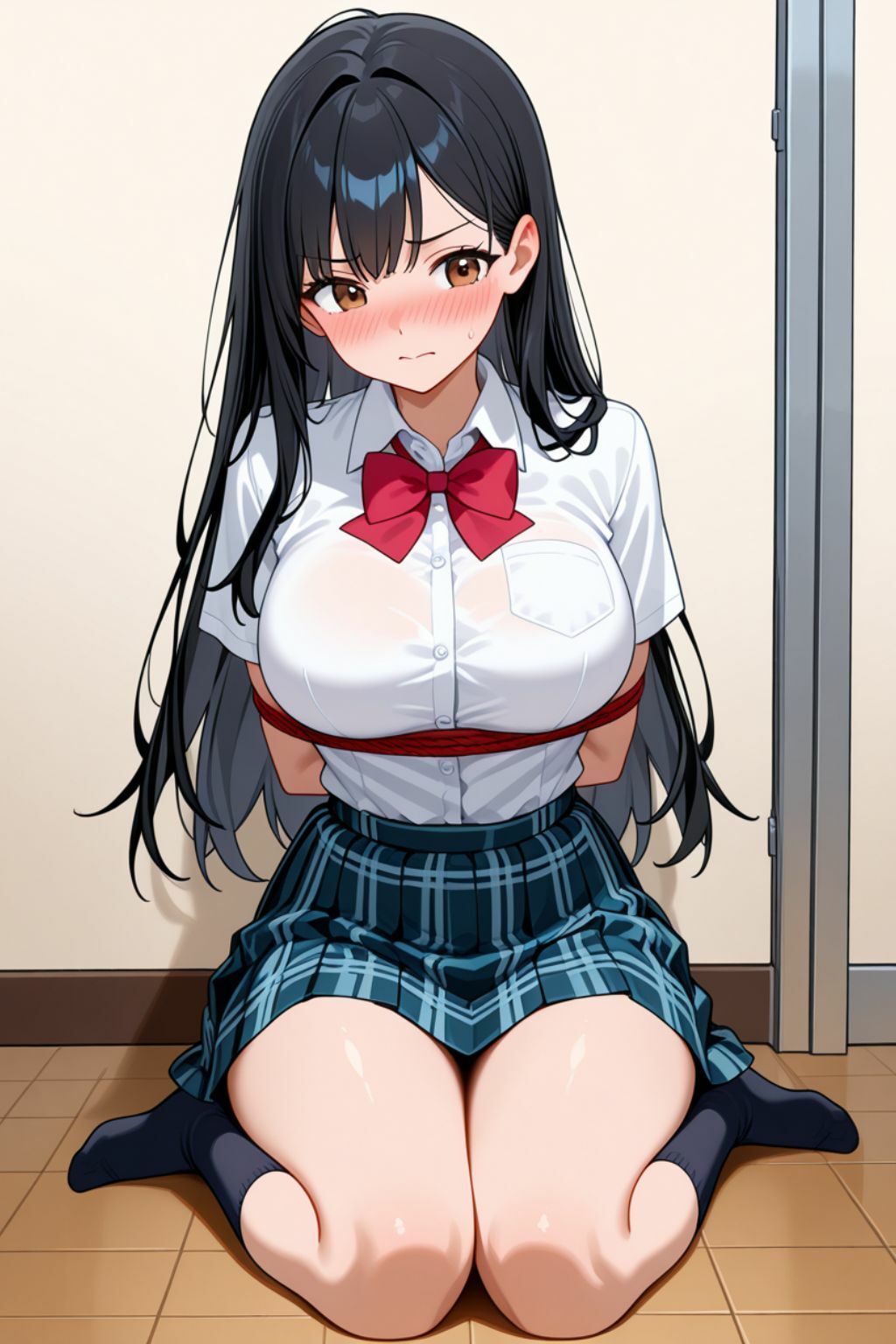 サンプル画像1:童顔の生徒会長を調教してレ●プ(こねこスタジオ) [d_665492]