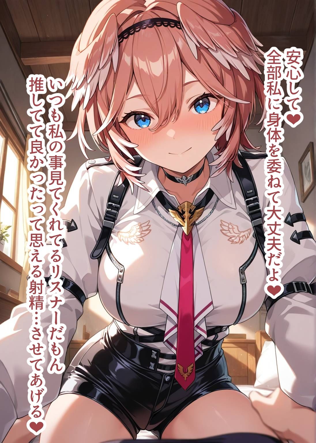 サンプル画像5:推しのVとセックスする話【鷹〇ルイ】(Vtuberとイチャラブえっちするサークル) [d_665583]