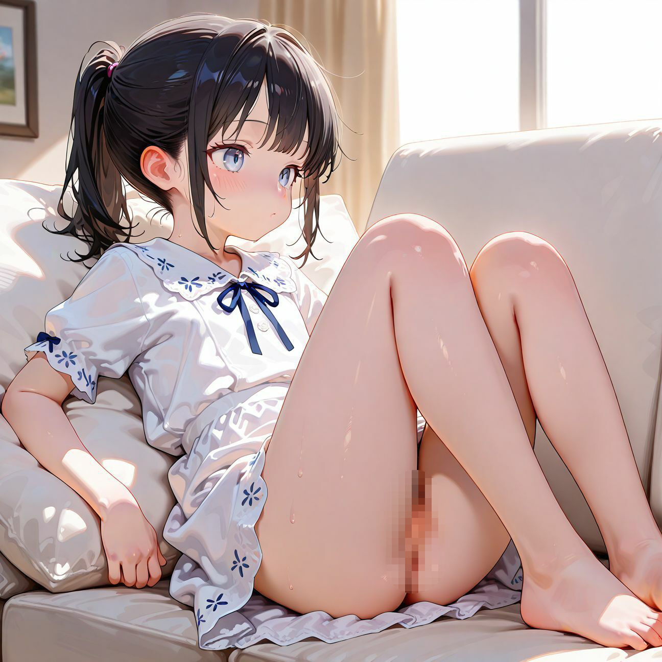 【ロリッコとおとまりエッチ】親戚の女の子を預かることに！！4日目3