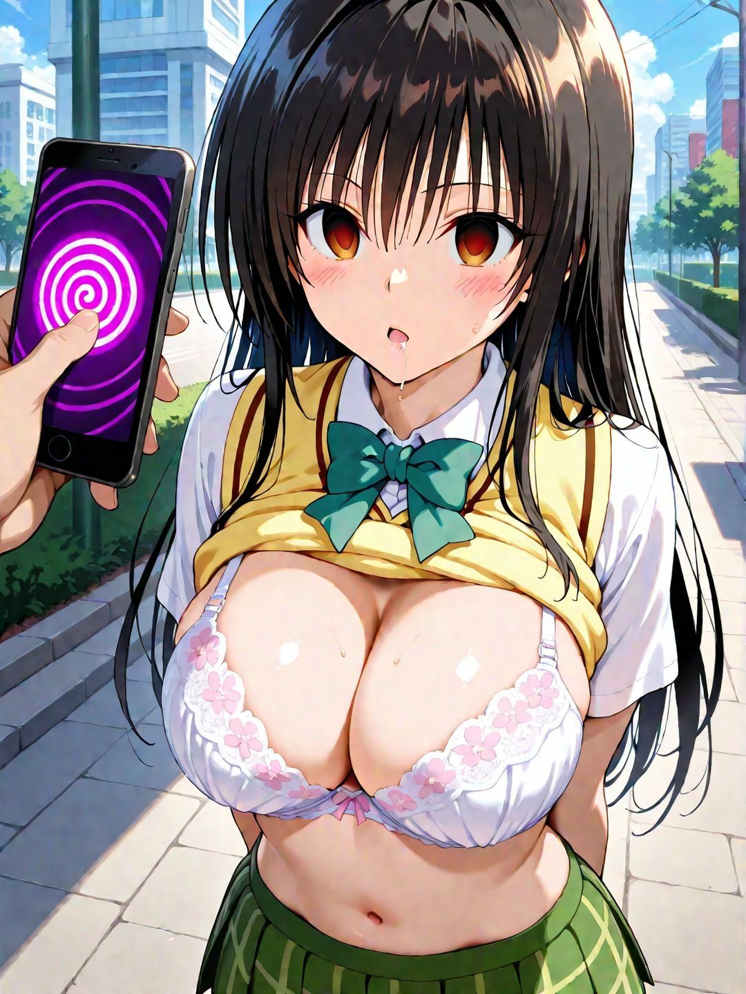 サンプル画像3:とらぶる 催●ヒロイン 古手川編 1(まにまに) [d_665711]