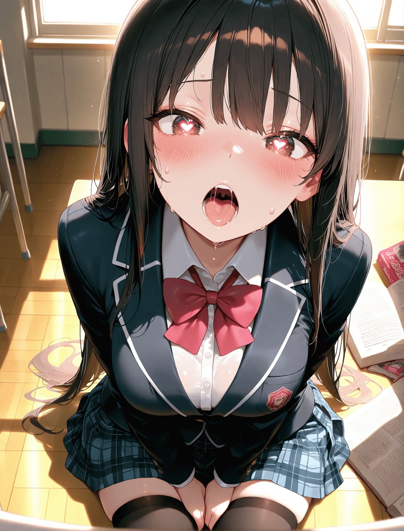 サンプル画像2:催●にかかった委員長は気持ちよさに抗えない(おとこごころ) [d_665723]