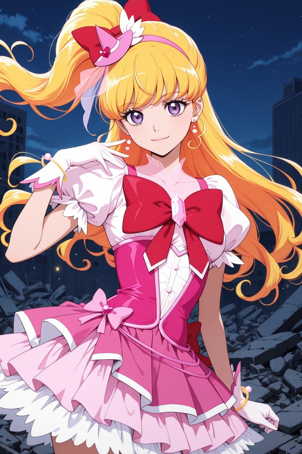 サンプル画像1:変身ヒロイン×辱 魔法使いプ●キュア！  キュ●ミラクル敗北初セックス(ライトフィニッシュ) [d_665741]