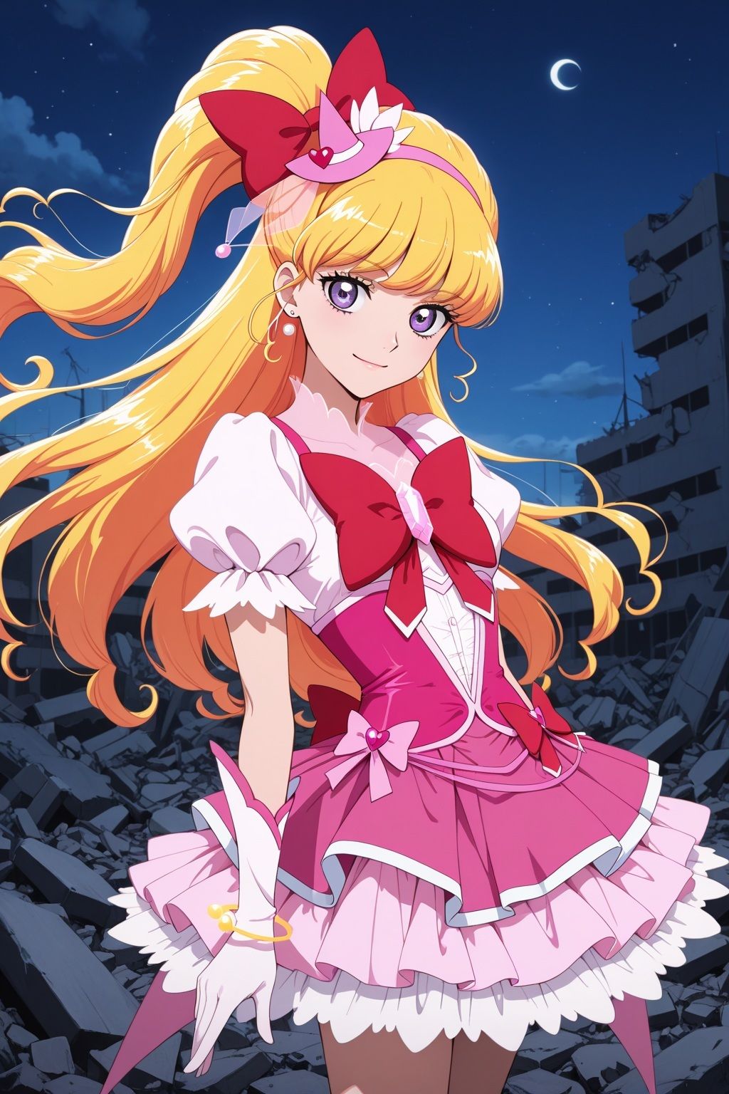 サンプル画像2:変身ヒロイン×辱 魔法使いプ●キュア！  キュ●ミラクル敗北初セックス(ライトフィニッシュ) [d_665741]