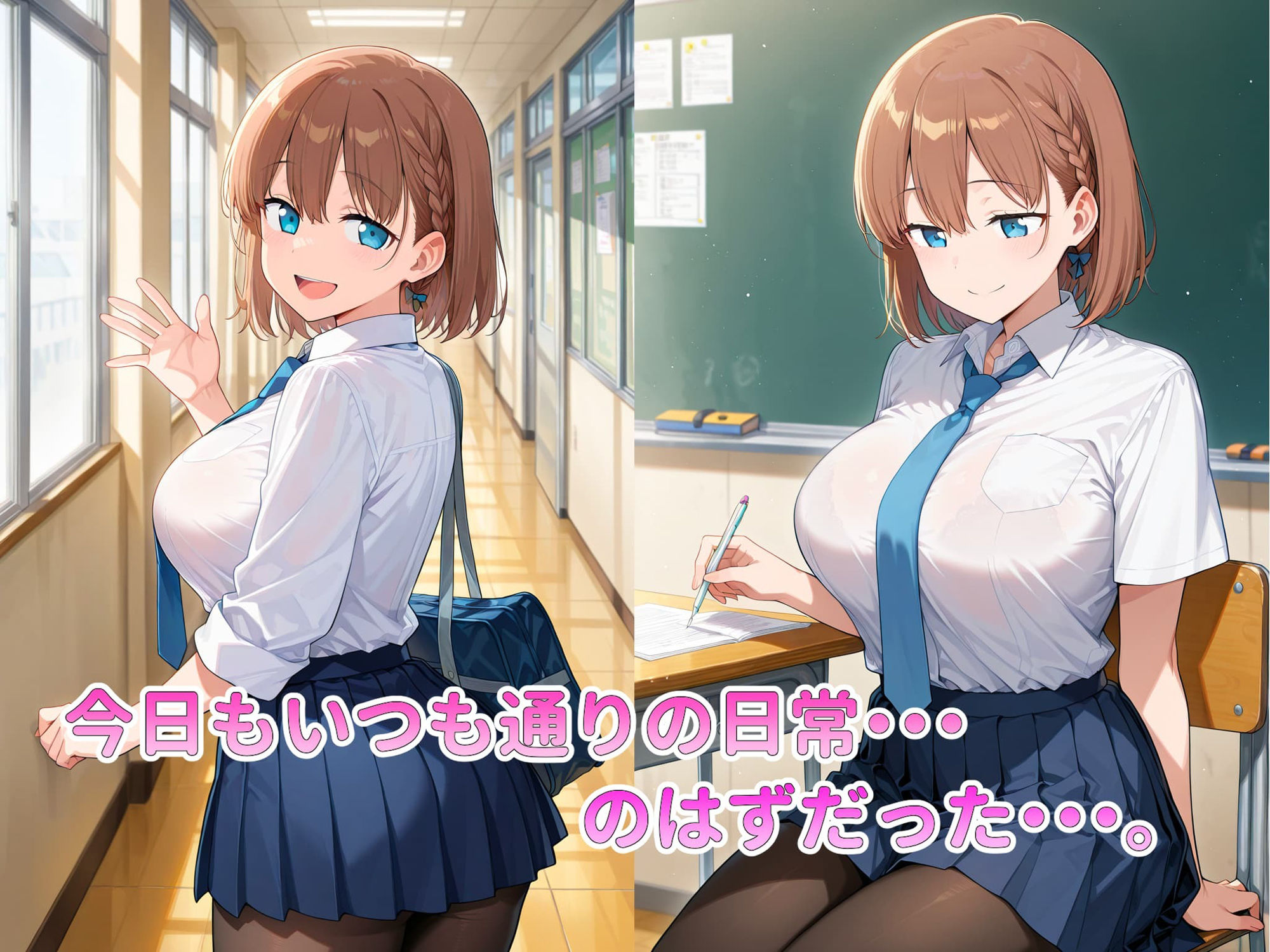 恐怖と快楽の電車内ー痴○で目覚めたワタシのカラダーアイちゃん編 画像1