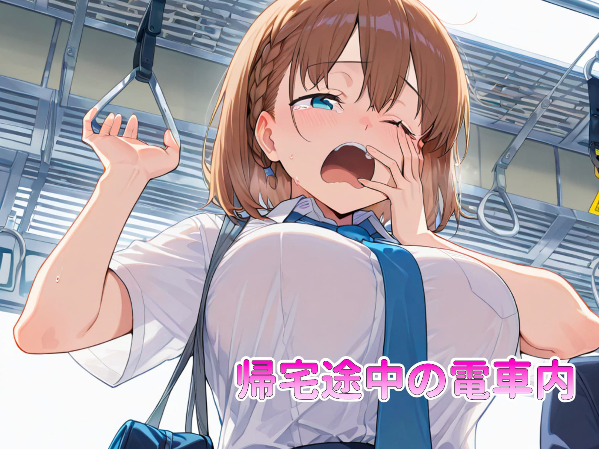 サンプル画像2:恐怖と快楽の電車内ー痴○で目覚めたワタシのカラダーアイちゃん編(潮吹きラビリンス) [d_665804]