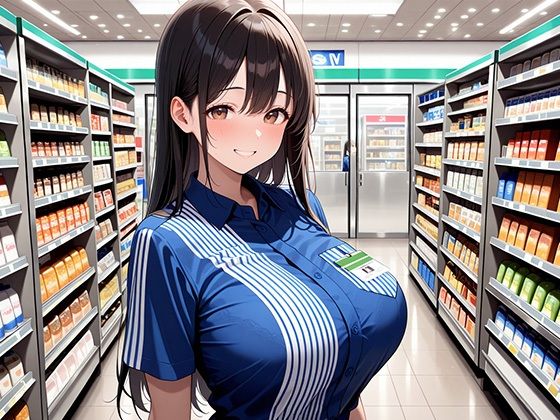 サンプル画像1:バイトがばれた爆乳女子校生におしおき中出し(あっぷるぱんつ) [d_665829]