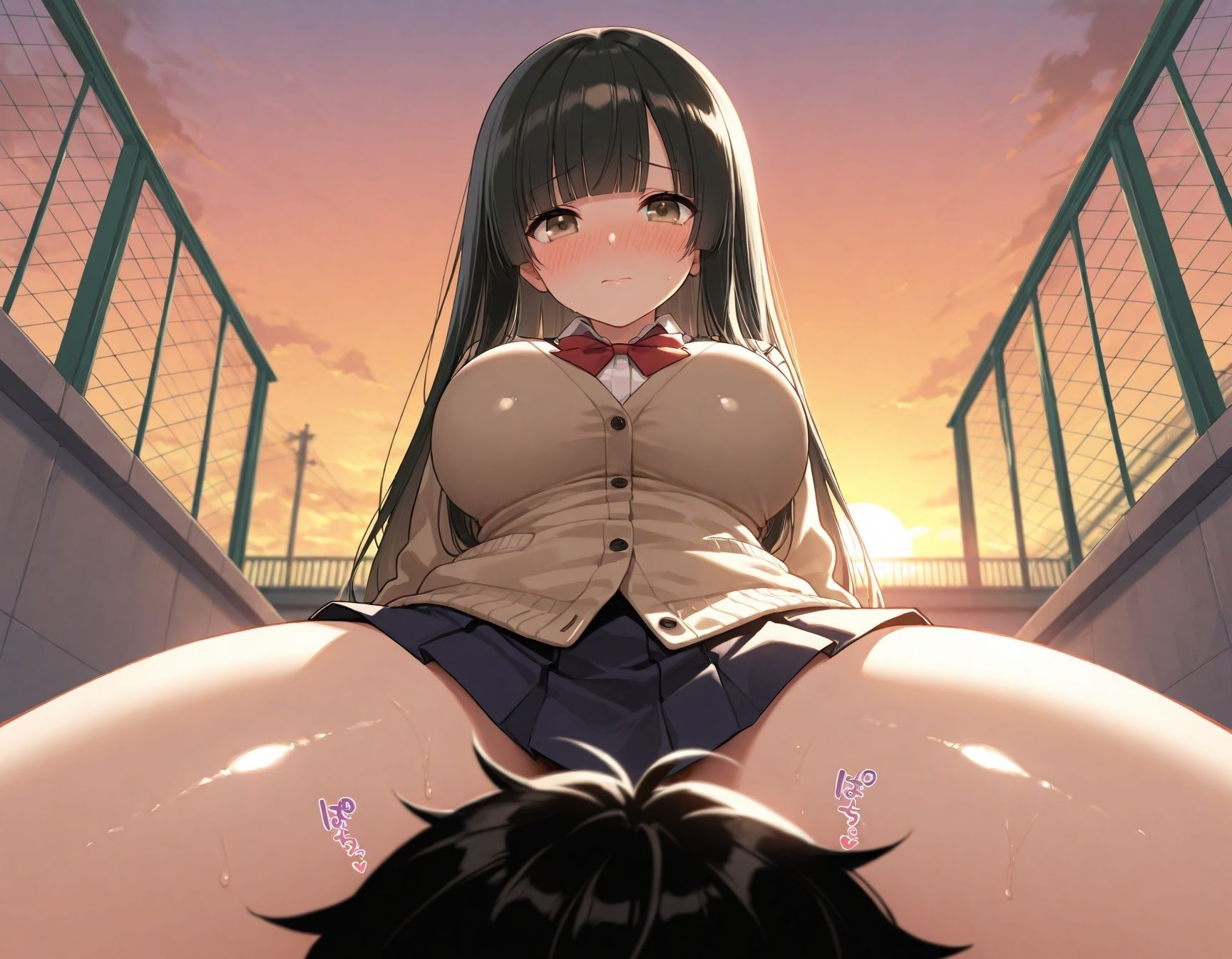 サンプル画像1:放課後種付け倶楽部（屋上編）(フライドポテト) [d_665843]