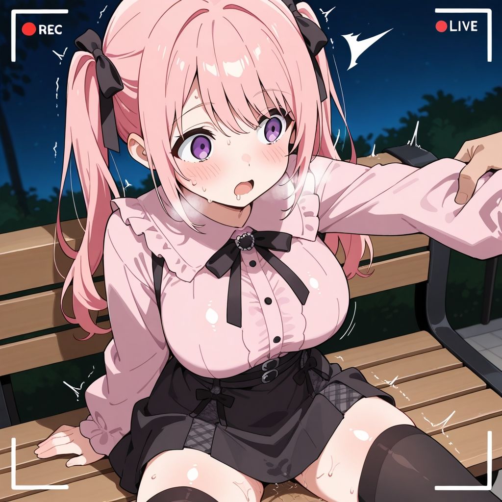 サンプル画像5:地雷系配信者ちゃんの公開ナマ配信(性癖ドリンクバー) [d_665849]