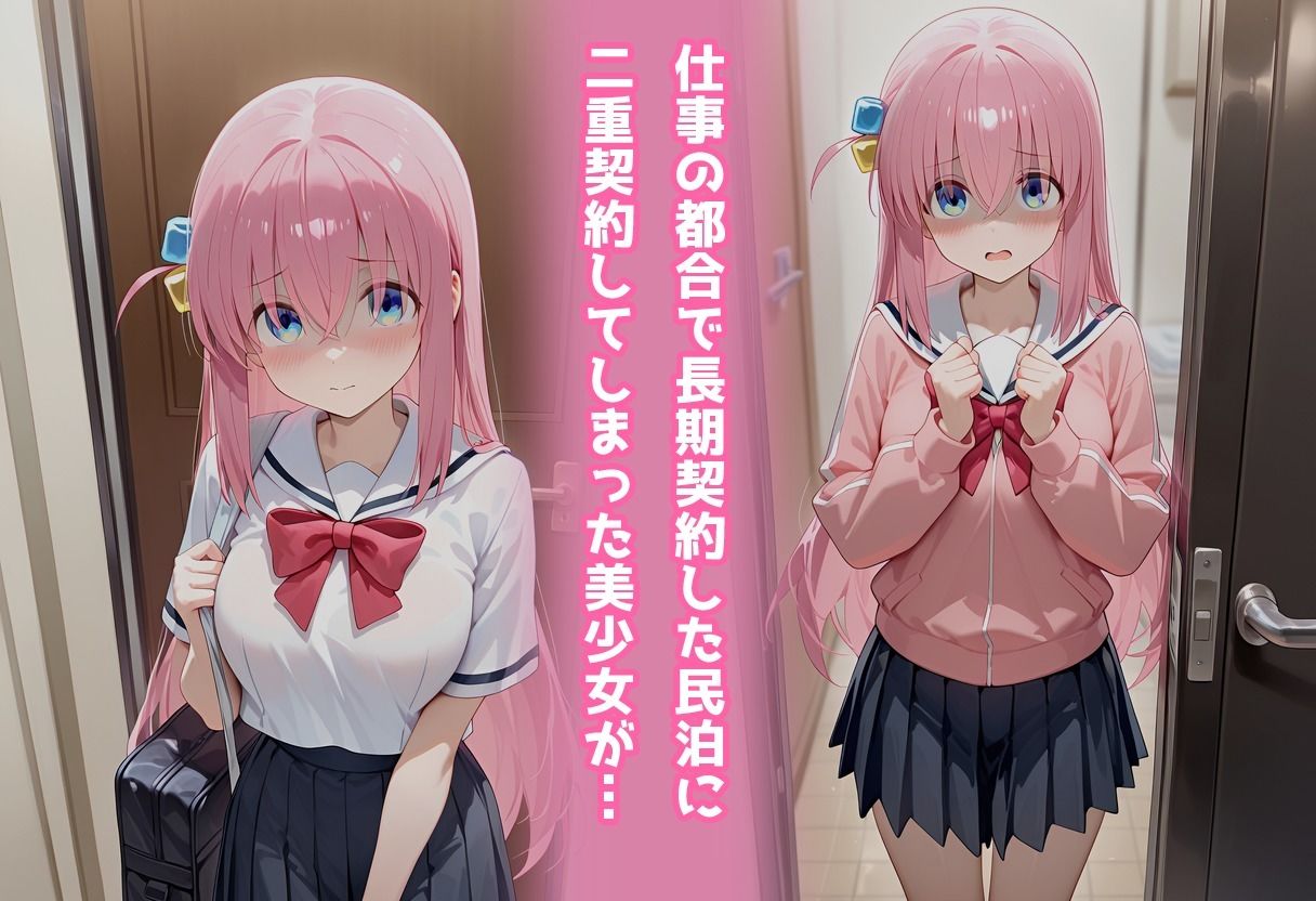 民泊トラブル!?…美少女と突然の強●ルームシェア性活 〜後●ひとり編〜 画像1