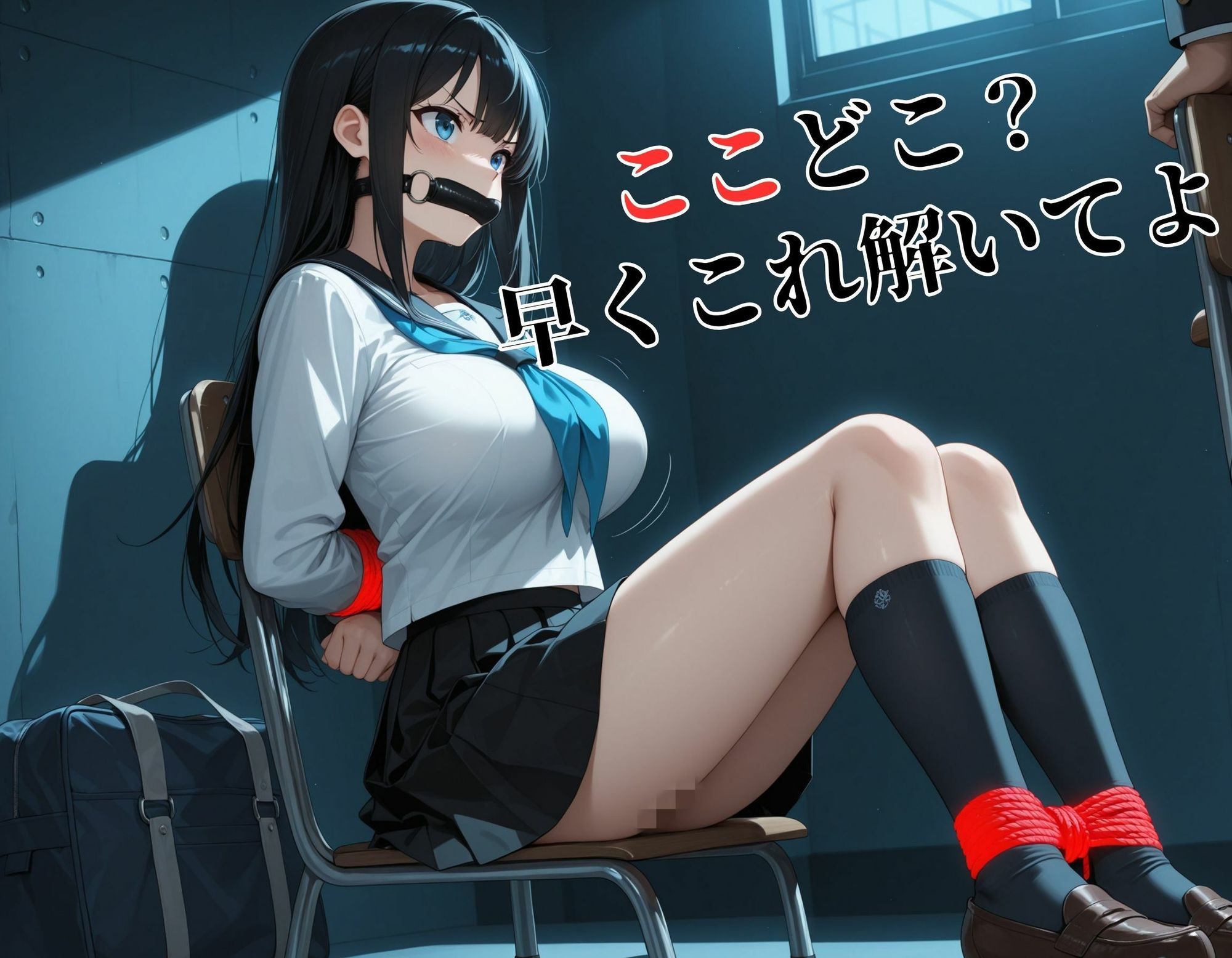 女子校生はきもおじに拉致監禁調教されて肉便器になる 画像2
