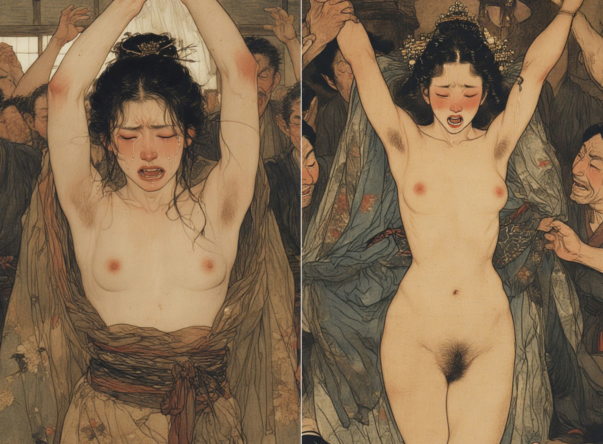 サンプル画像2:凌●夜話 Vol.1「今夜、高貴な女を犯りたい。」(たまたま工房) [d_665899]