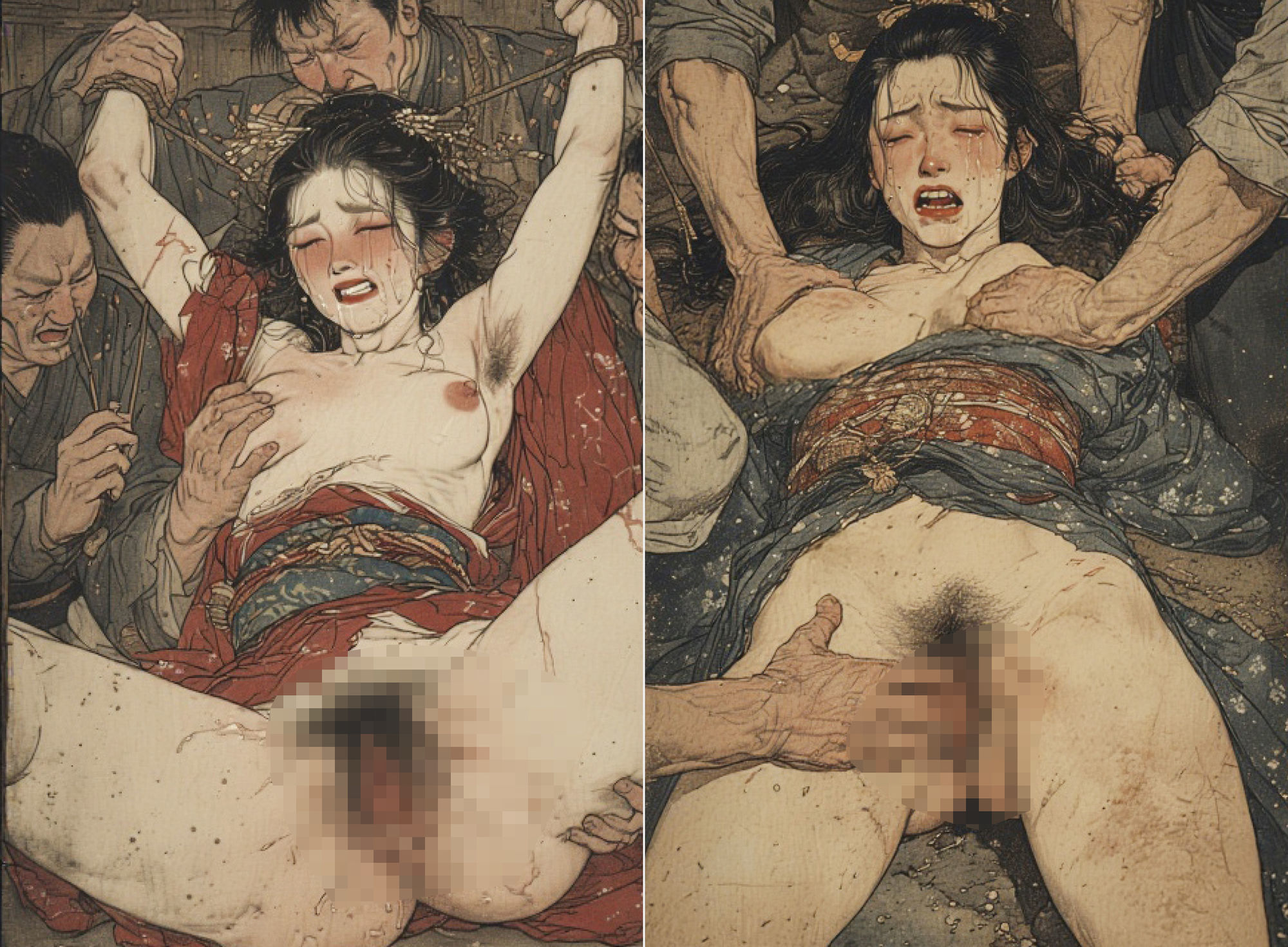 サンプル画像4:凌●夜話 Vol.1「今夜、高貴な女を犯りたい。」(たまたま工房) [d_665899]