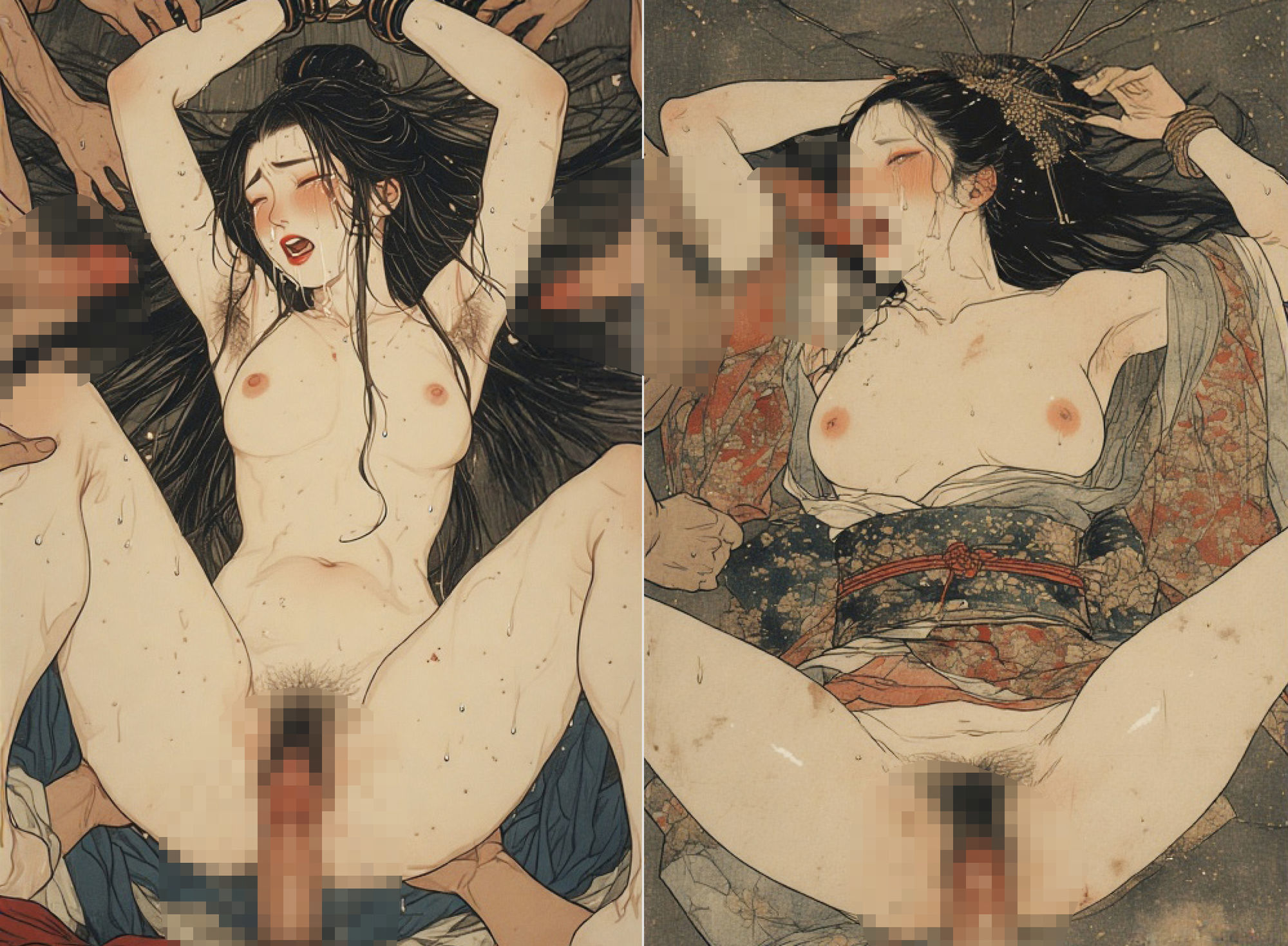 サンプル画像6:凌●夜話 Vol.1「今夜、高貴な女を犯りたい。」(たまたま工房) [d_665899]