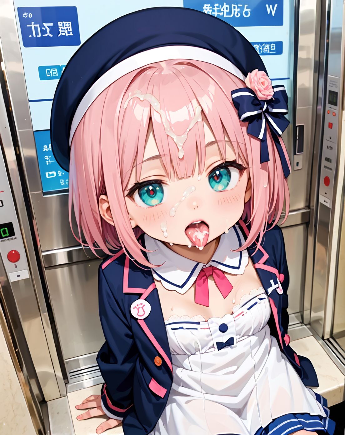 サンプル画像5:出会って5秒で密室ラブ 平成エレベーターガールpart.5(プリズムK) [d_665932]