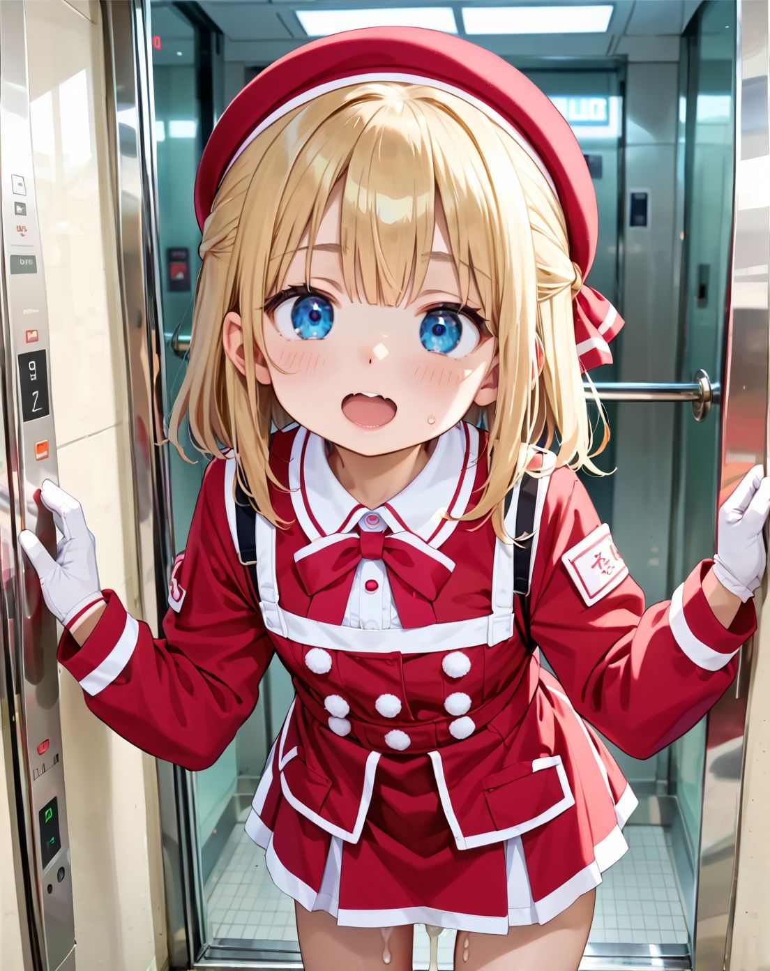 出会って5秒で密室ラブ 平成エレベーターガールpart.7_6