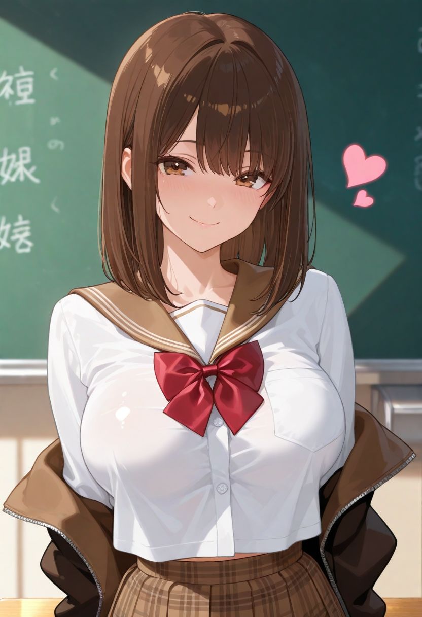 サンプル画像1:巨乳のくせに処女の女子校生に性指導(イトヒキマン) [d_666055]