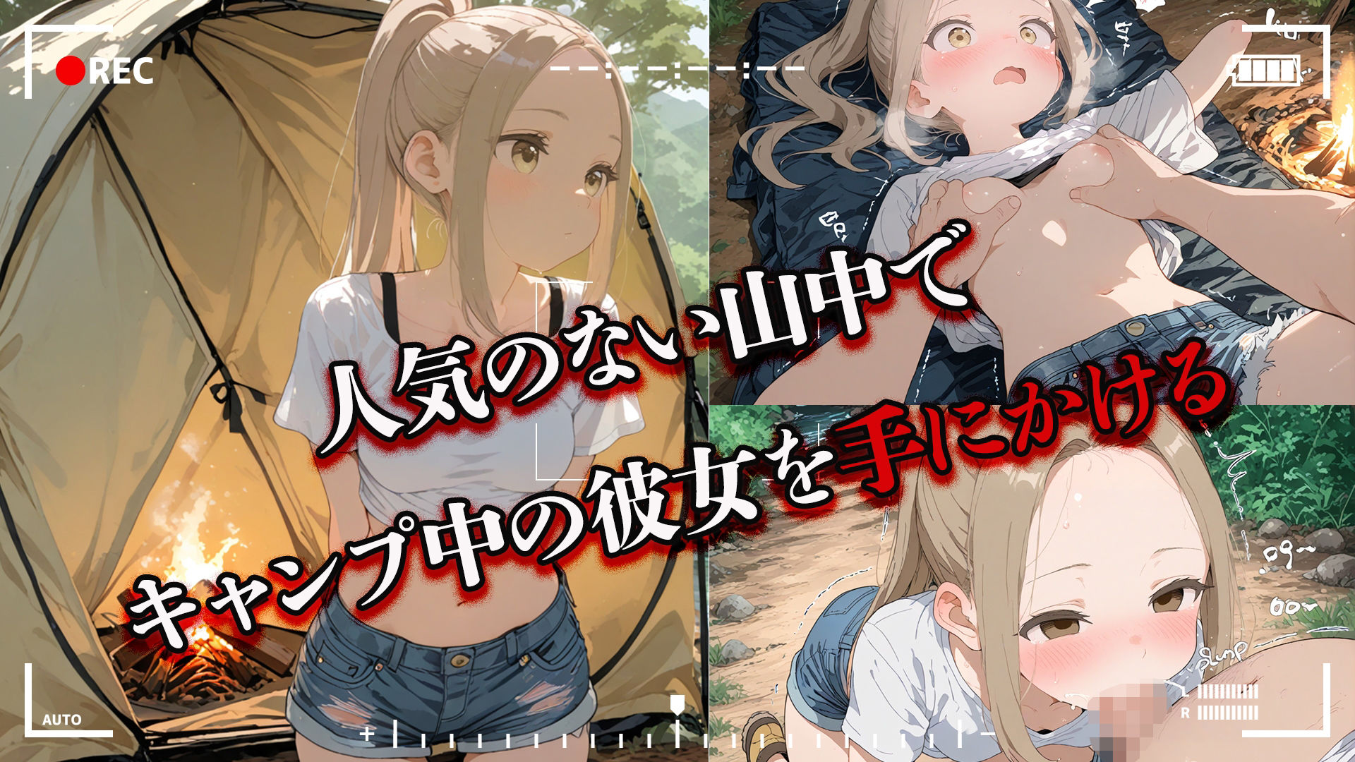 ソロキャンしていたら監禁レ〇プされた話