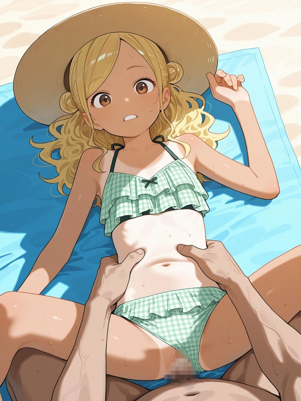 サンプル画像2:水泳部大会お疲れ合宿(ジャングルジム) [d_666158]