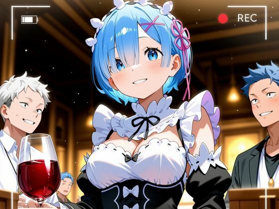 サンプル画像2:レムの1日密着取材(今日だけあの子はキミのもの) [d_666206]