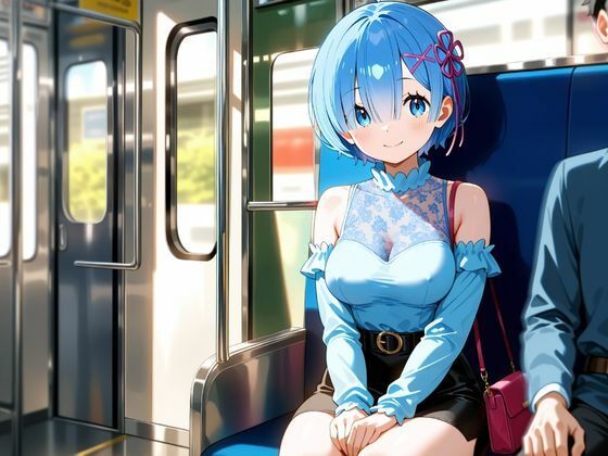 サンプル画像1:レムと付き合えたので朝から晩までイチャイチャSEX（デート編もあり）(ロリと巨乳とまほうつかい) [d_666239]