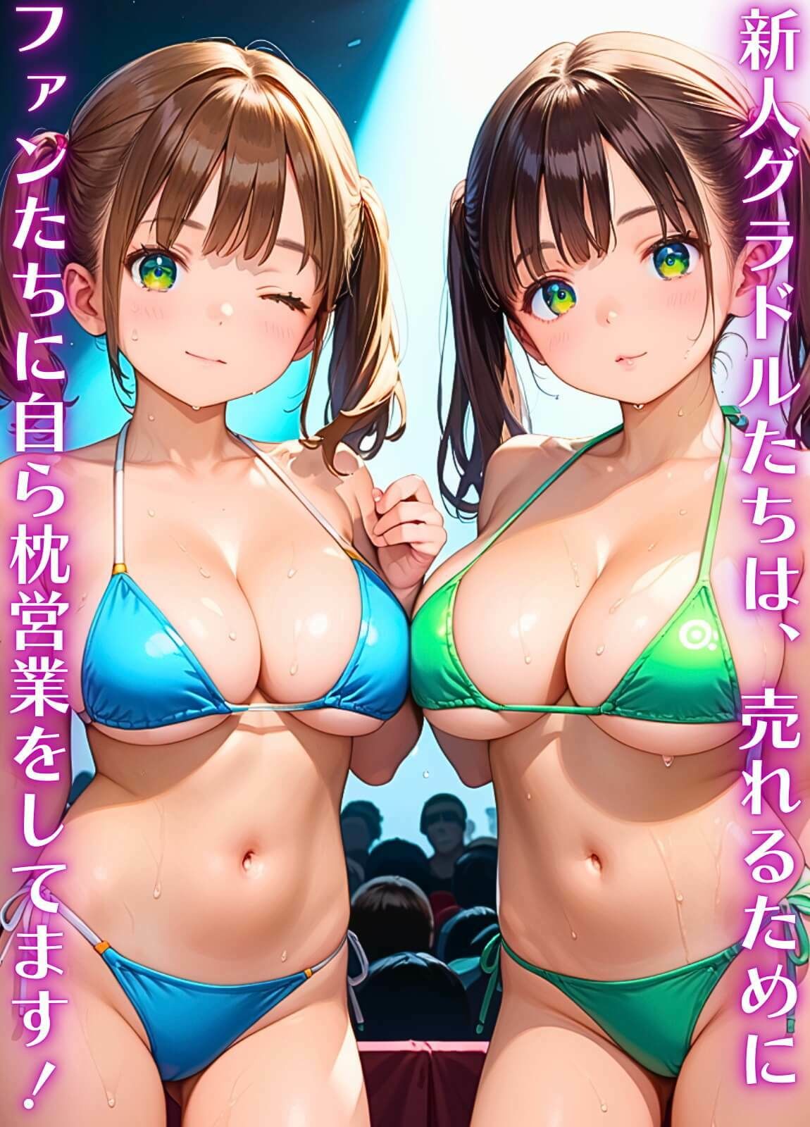 サンプル画像1:新人グラドル過激な枕営業！売れるためなら何でもやります！！！10【厳選CG200枚収録】(エメラルドの館) [d_666254]