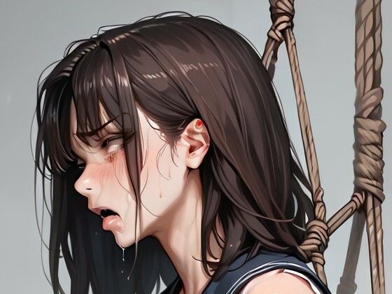 【無料エロ漫画】おっぱい緊縛図鑑7（巨乳女子校生編）(同人集団とるとれす) d_666294