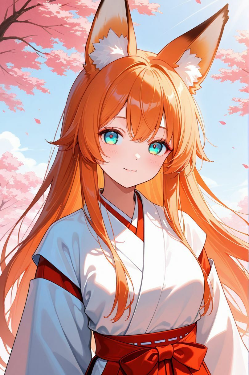 サンプル画像2:あなたの願い、叶えてあげる。〜月と巫女のおねえさん〜(けも☆ラボ記録) [d_666303]