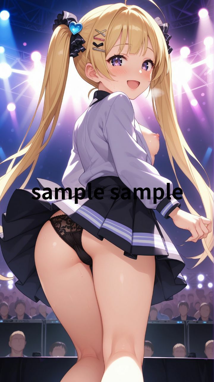 サンプル画像6:催●アイドルセックスライブ！〜開演前〜(くるるえいち) [d_666331]