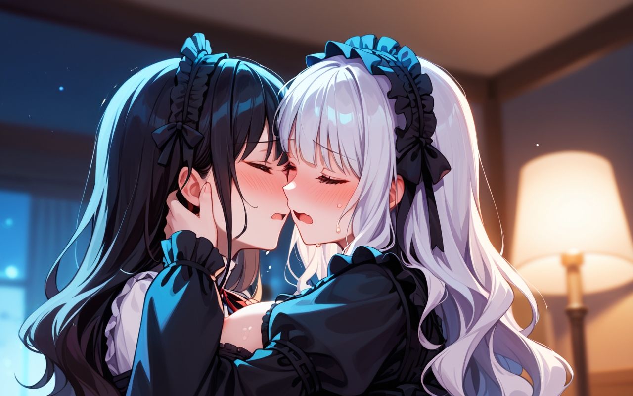 サンプル画像5:百合×ふたなり  ゴスロリ編(Porta) [d_666361]