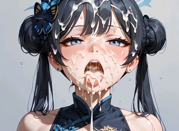 サンプル画像5:No.12_10人のブル〇カキャラの大量顔射AIイラスト集 100枚(鷲柄カイラのショップ) [d_666365]