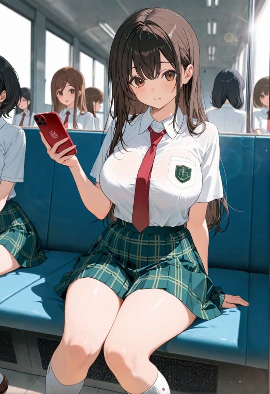 ヘンタイ女子校生、過激な即ハメ学園性活 画像1