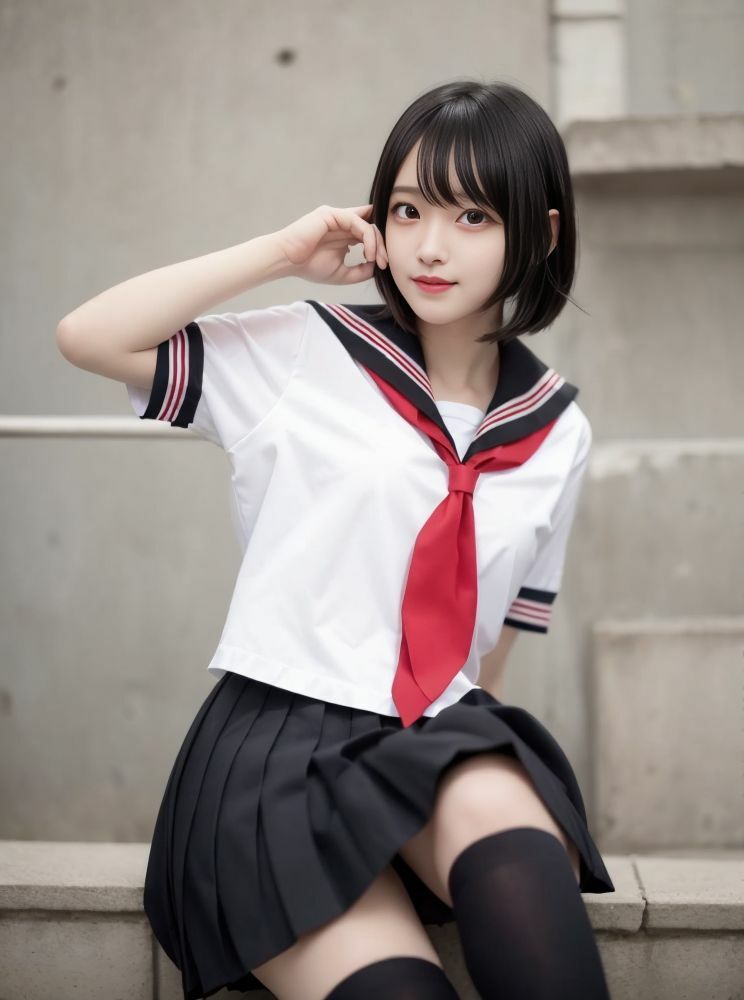 サンプル画像1:女子校生の放課後学園ライフ、全部見せます！弥生ちゃん編  vol.2(Tomomix.ai) [d_666465]